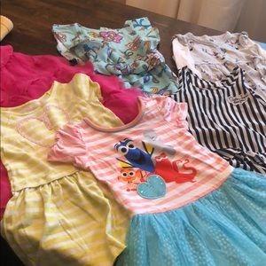 Girl dresses lot